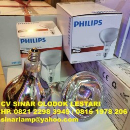 Lampu Philips Infrared 275w untuk Pemanas Ruangan